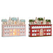 Advent Calendar DKD Home Decor Wood 37,5 x 8,5 x 31 cm (2 Units) - Декорация и Осветление<<<Дом