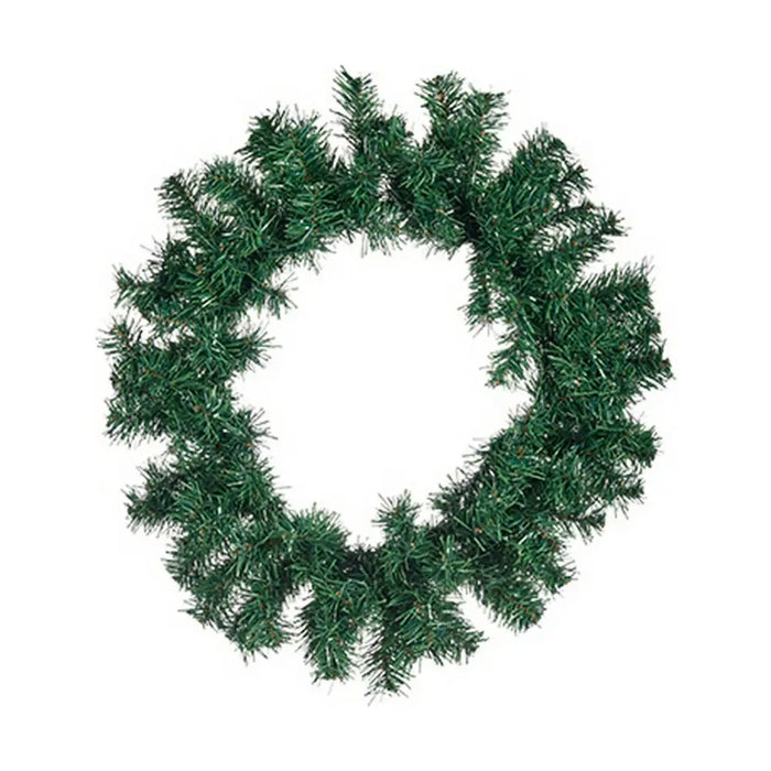 Advent wreathe Green Plastic 40 x 6 x 40 cm - Декорация и Осветление<<<Дом Градина<<<BigBuy&&&Коледни