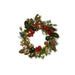 Advent wreathe Home ESPRIT Red Green PVC 50 x 15 x 50 cm - Декорация и Осветление<<<Дом Градина<<<BigBuy&&&Коледни