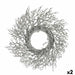 Advent wreathe Krist+ Silver Plastic Branch 50 x 10 x 50 cm (2 Units) - Декорация и Осветление<<<Дом