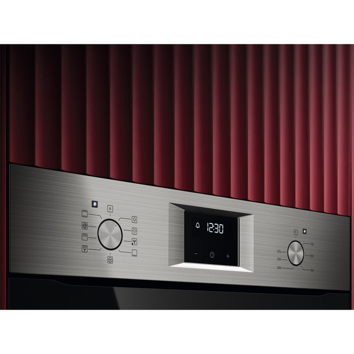 Built-in oven AEG OA5AB21SM. , 72 , Push buttons , A+ , Water cleaning