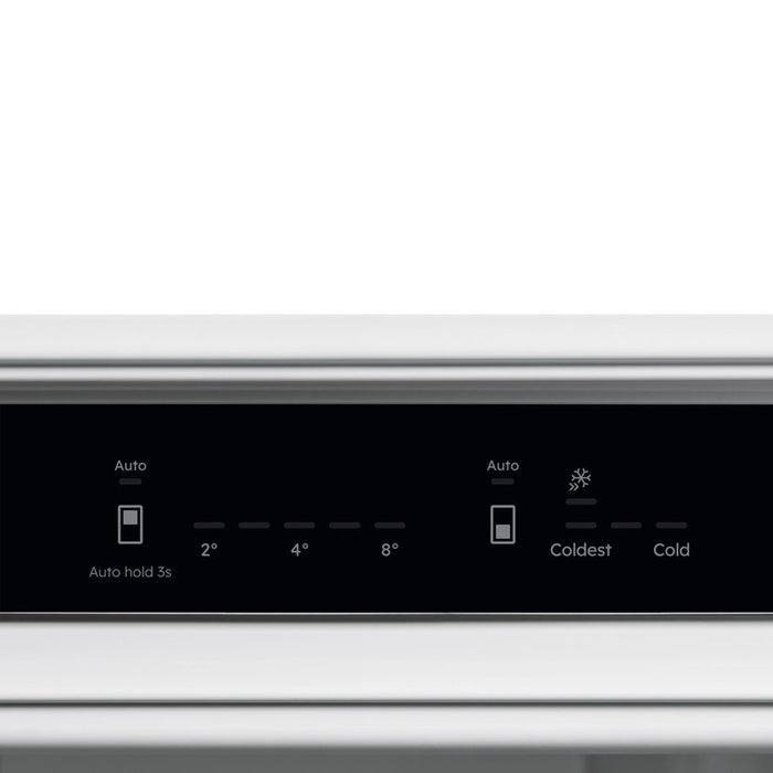 Built-in refrigerator with freezer AEG TCTCS191ES, 269 l, E, No Frost, White, Yes