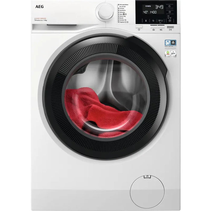 Washing machine AEG LFR61944BE, 9 kg, 1400 rpm.