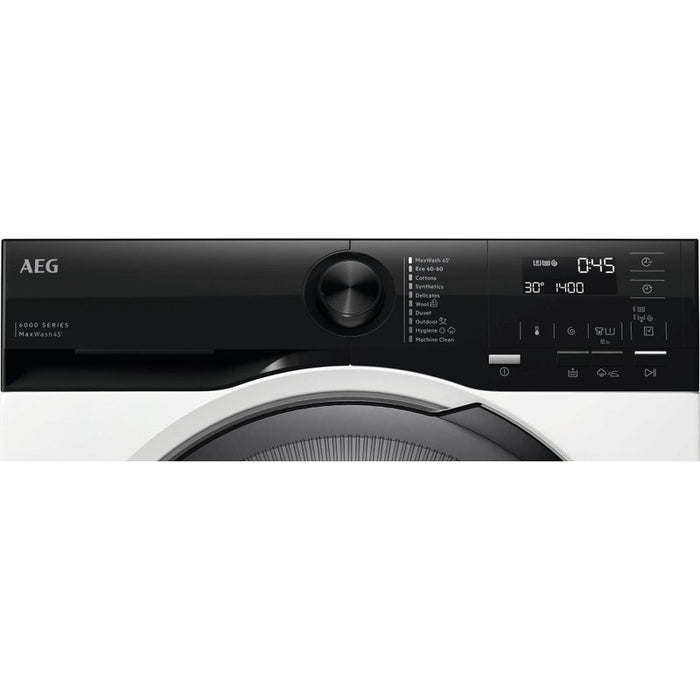 Washing machine AEG LFR6G544E, 10.50 kg, 1400 rpm, A, White