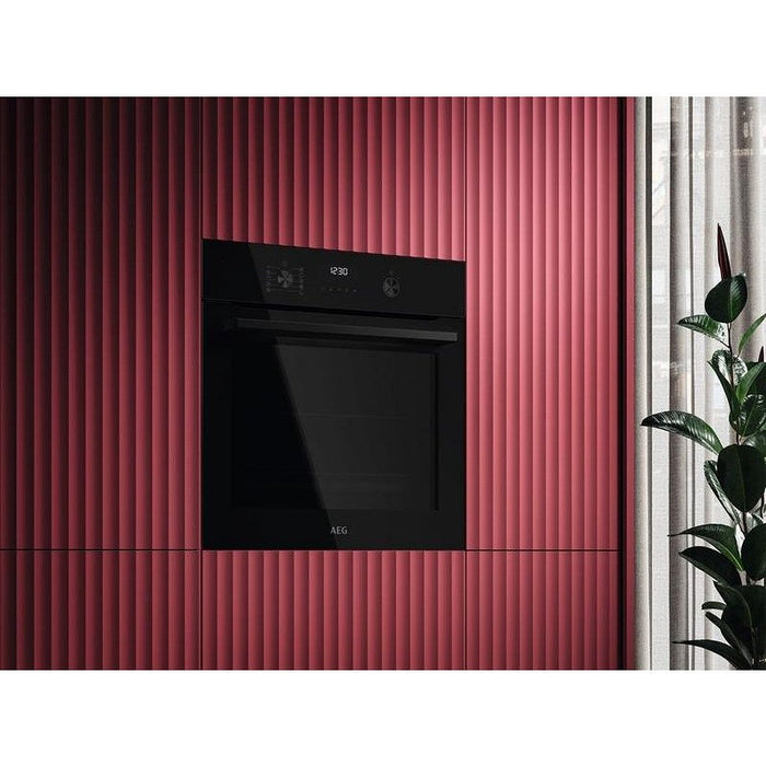 Built-in oven AEG NBA5P43AK(ST), Push buttons, 71, A+, Pyrolysis