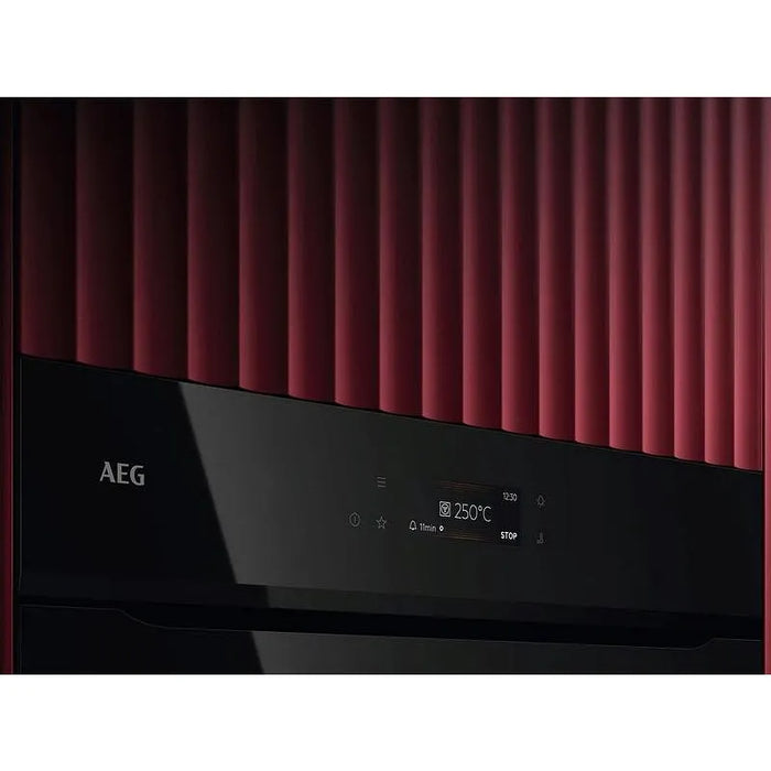 Built-in oven AEG NBE7P631AB (ST), 71, A++, Pyrolysis, Sensor