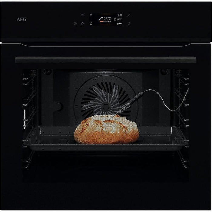Built-in oven AEG NBE7P631AB (ST), 71, A++, Pyrolysis, Sensor