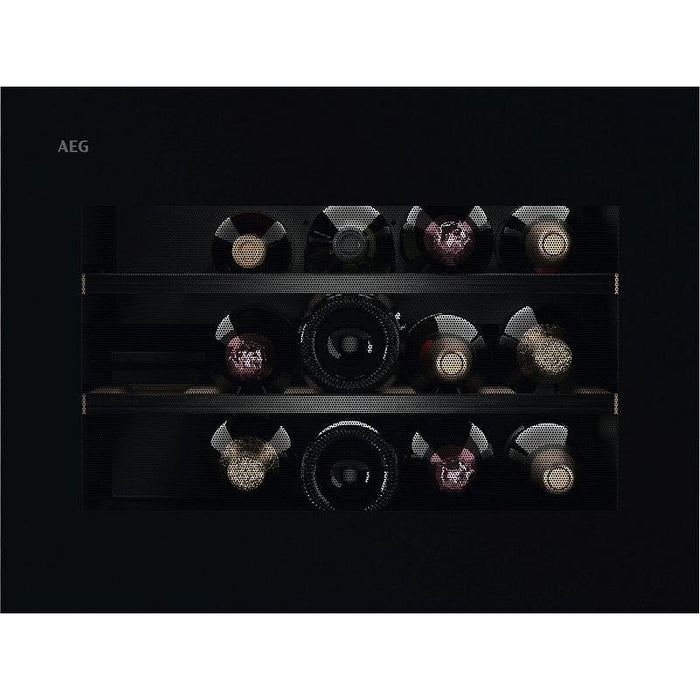Built-in cooler AEG NKW8P21KAB (ST) , 49 l, F , Yes , Black