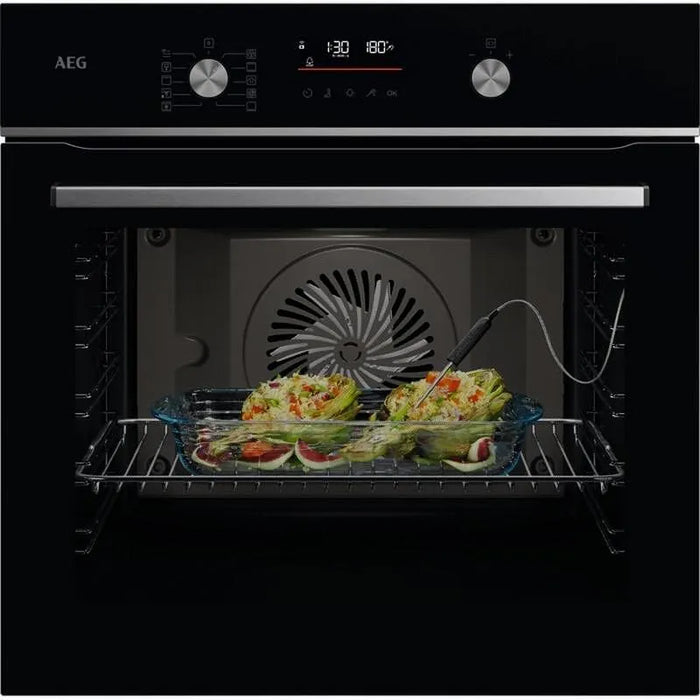 Built-in oven AEG OA5CB531AB*, 71, Push buttons, A+, Water cleaning