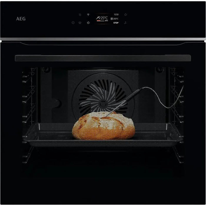 Built-in oven AEG TE7PB63ZAB, 71 l, Pyrolysis, A+