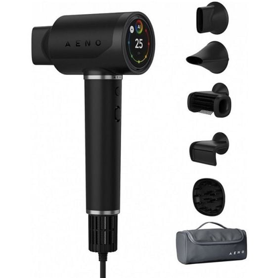 AENO AI ProDryer Hair Dryer AHD0005B, Black