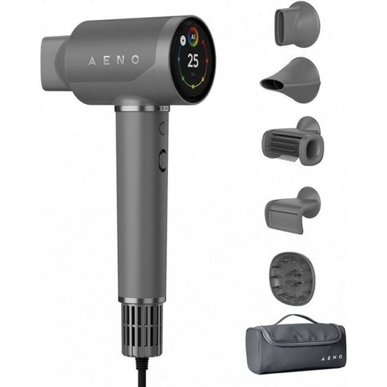 Hair dryer AENO AI ProDryer AHD0005G, Gray