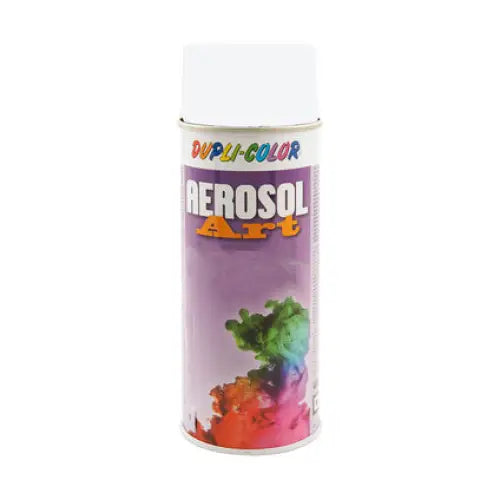 AEROSOL ART 9016 QUICK DRYING TRAFFIC WHITE DUPLI COLOR - Спрей бои<<<Бои за метал и дърво<<<Бои и