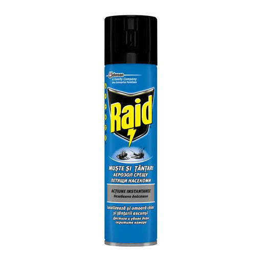 AEROSOL BLUE AGAINST FLYING INSECTS RAID - Защита от насекоми<<<Къмпинг<<<Градина<<<Praktiker&&&Защита от