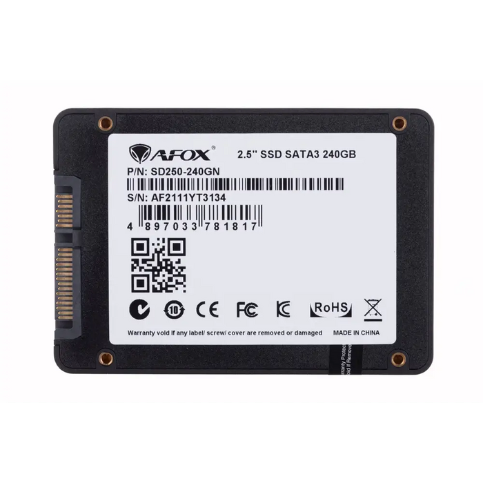 AFOX SSD 240GB TLC 555 MB/S - SSDsDIA-SSD<<<Drives and accessoriesDIA<<<ActionPL