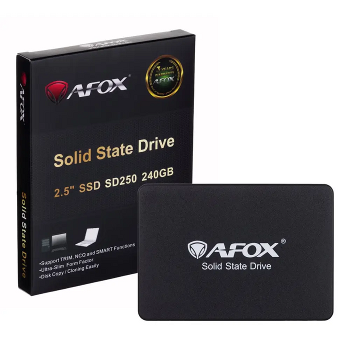 AFOX SSD 240GB TLC 555 MB/S - SSDsDIA-SSD<<<Drives and accessoriesDIA<<<ActionPL