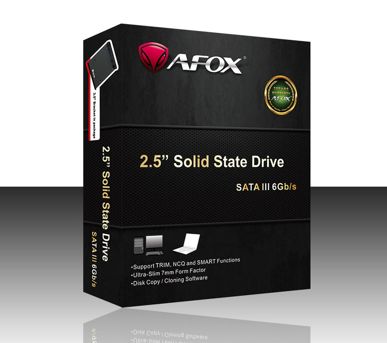 AFOX SD250-2000GN internal solid state drive 2 TB 2.5" Serial ATA III 3D NAND