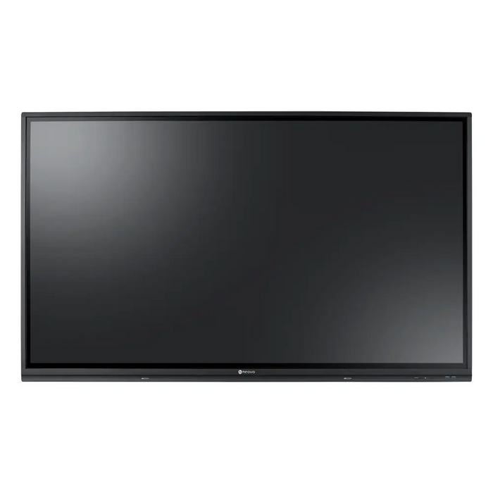 AG Neovo IFP-6503 Interactive flat panel 163.8 cm (64.5’’) LCD 400 cd/m² 4K Ultra HD Black Touchscreen Built-in