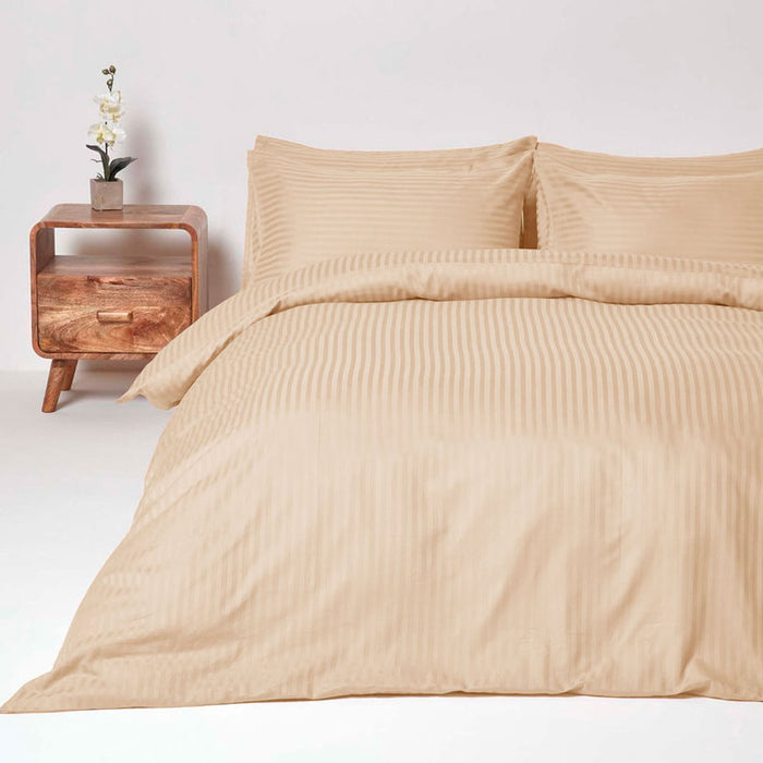 AGLIKA ROYAL LINEN ECRUE 4 PIECE DOUBLE BEDROOM SET