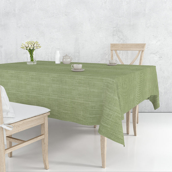 TABLE COVER AGLIKA 140X180 CM LINEN OLIVE