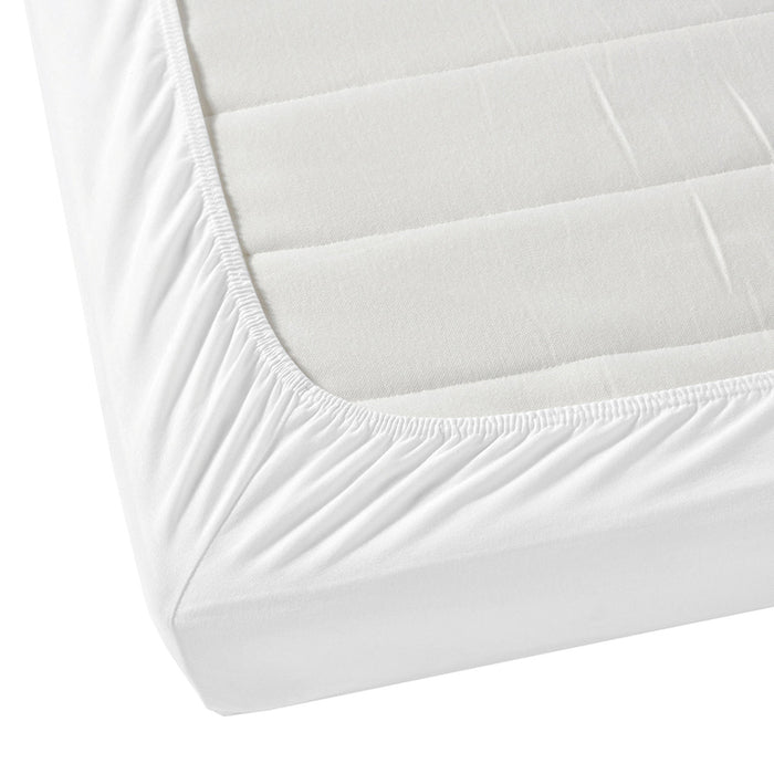 AGLIKA FITTED SHEET FOR MATTRESS 160X200 CM WHITE