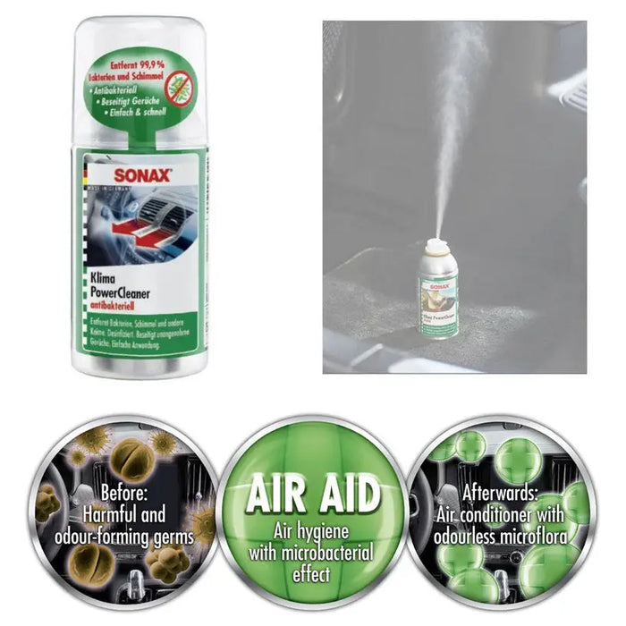 AIR CONDITIONER SPRAY LEMON SONAX 100ML - Вътрешно поддържане<<<Автокозметика и поддръжка<<<Авто и вело<<<Praktiker