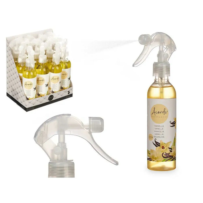 Air Freshener Acorde Vanilla 200 ml (12 Units) - Почистване Прахосмукачки И Гладене<<<Дом