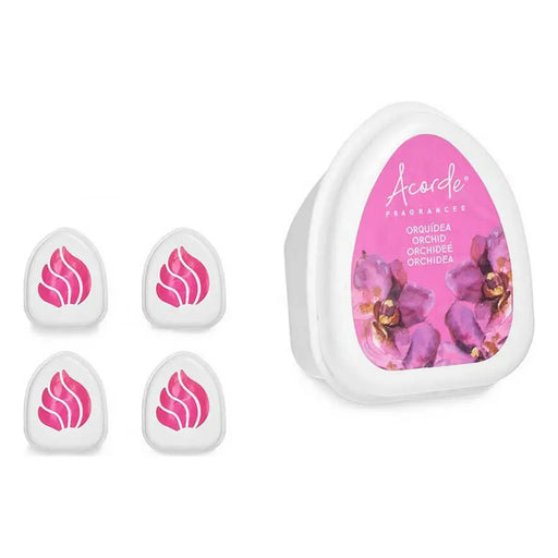 Air Freshener Set Acorde Orchid 50 g (12 Units) - Почистване Прахосмукачки И Гладене<<<Дом