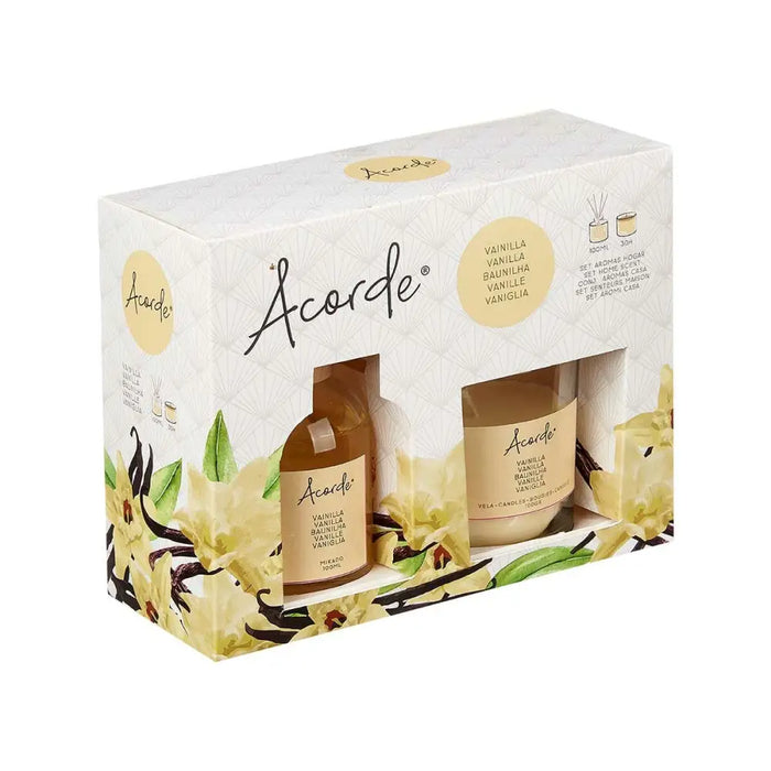 Air Freshener Set Acorde Vanilla 100 ml (6 Units) - Почистване Прахосмукачки И Гладене<<<Дом