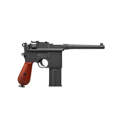 Air rifle pistol Ranger M712 BROOMHANDLE Full Auto Blowback K.4,5 BBS 19-shots KWC - Air