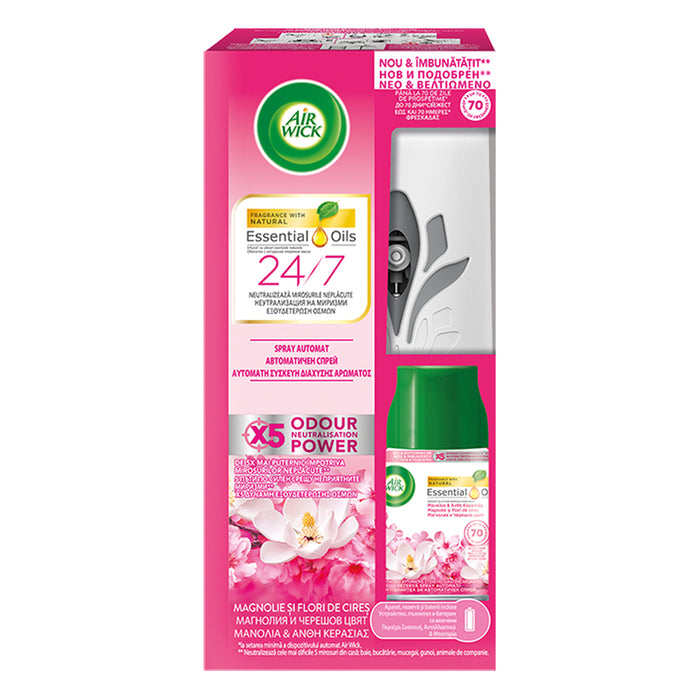 KIT FRESHMATIC AIR WICK MAGNOLIA 250 ML