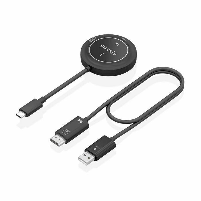 USB-C to HDMI Cable Aisens ASWL-H2KC30M004-BK Black