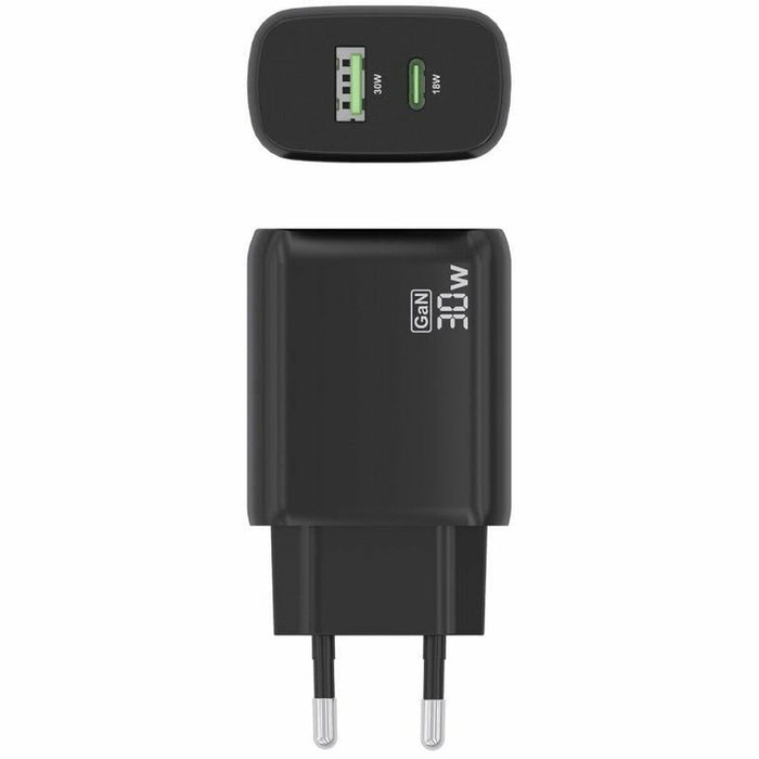 Wall Charger Aisens A110-0924 Black 30 W