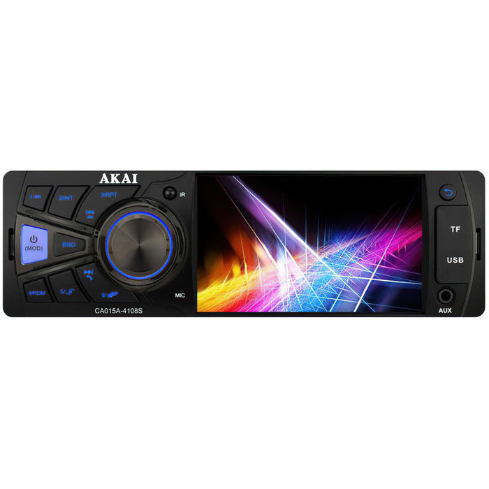 Auto Receiver AKAI CA015A-4108S BLUETOOTH, 4 X 25 W, USB