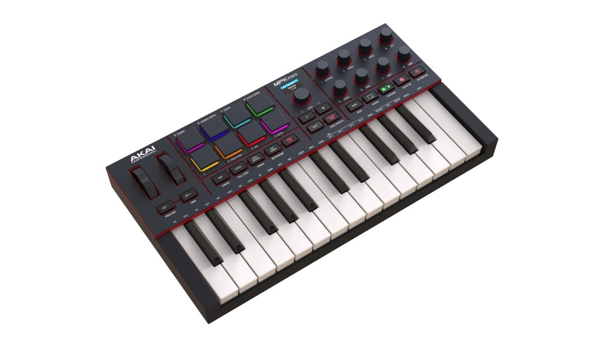 AKAI MPK Mini MK4 - MIDI controller / control keypad, black