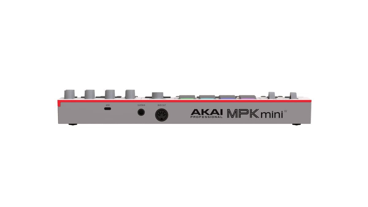 AKAI MPK Mini MK4 - MIDI controller / control keypad, white