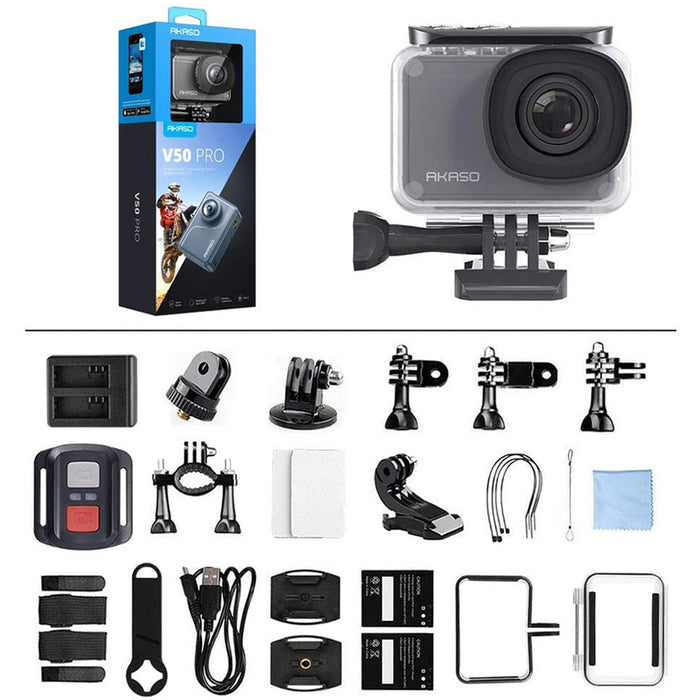 Sports camera Akaso V50 Pro 4K WiFi 1100 mAh
