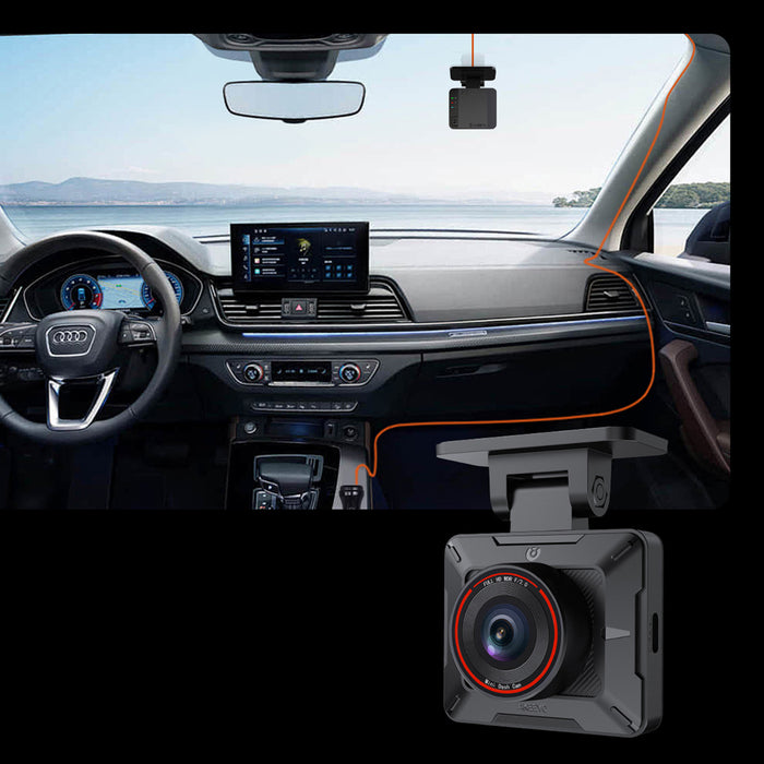 AKEEYO P1 car camera video recorder FullHD 30fps - black