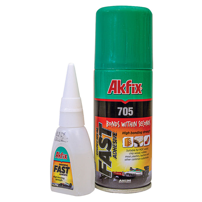 FAST-ADHESIVE 2K ADHESIVE 200 ML + 65 G AKFIX