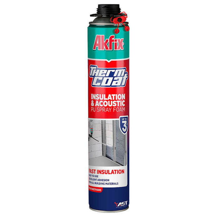 FOAM FOR THERMAL AND SOUND INSULATION AKFIX THERMCOAT