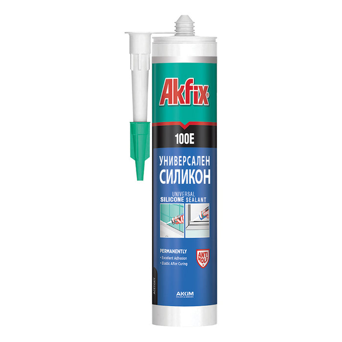 UNIVERSAL SILICONE AKFIX 100E BROWN