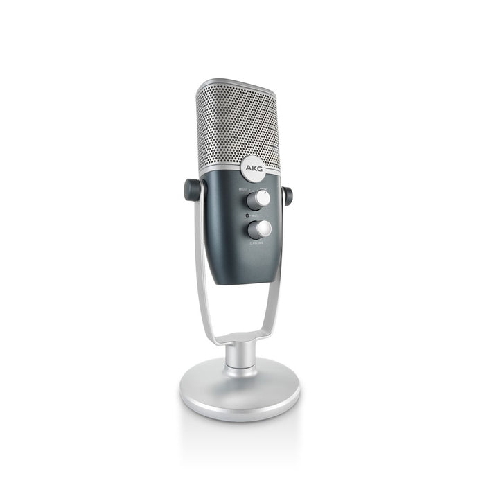 AKG Ara - professional USB condenser microphone, blue-silver