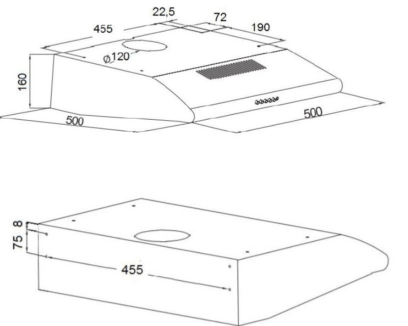 Akpo WK-7 P-3050 cooker hood - Cooker hoodsAGD-OKA<<<Home Appliance - ProductsAGD<<<ActionPL