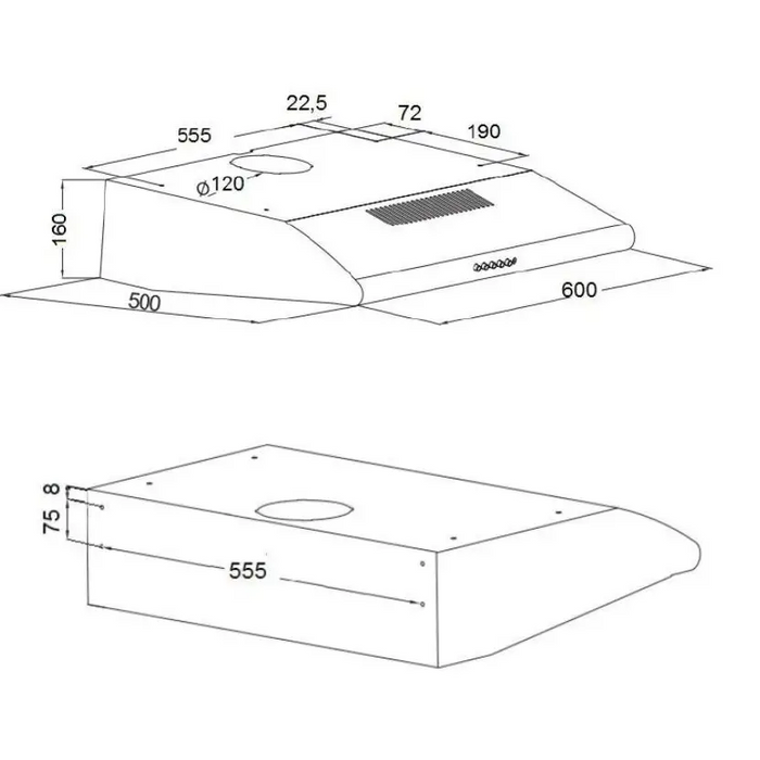 Akpo WK-7 P-3060 cooker hood - Cooker hoodsAGD-OKA<<<Home Appliance - ProductsAGD<<<ActionPL