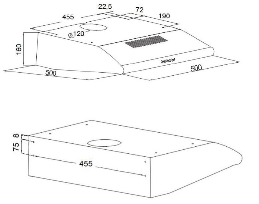 Akpo WK-7 P-3050 cooker hood