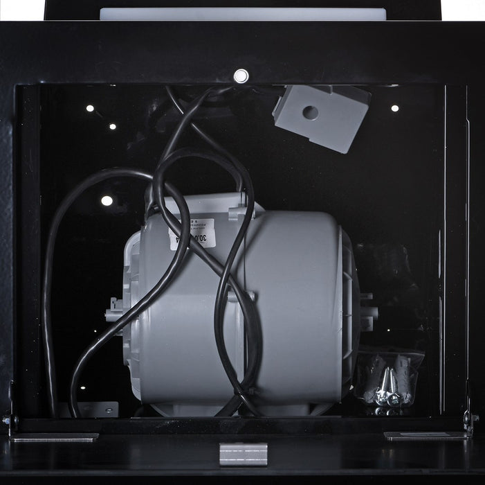 AKPO WK-4 NERO LINE 2.0 50 BLACK T300 LED linear hood/actuator