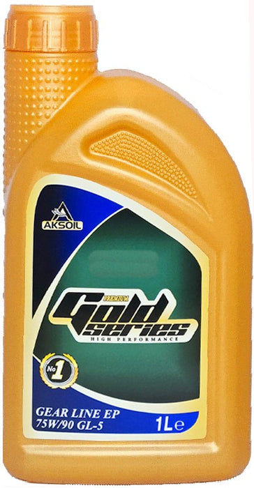 AKSOIL GOLD SERIES ULTRA GEAR LINE EP 75W-90 GL-5 1L