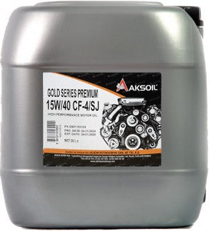 AKSOIL GOLD SERIES PREMIUM 15W-40 CF4/SJ 20L