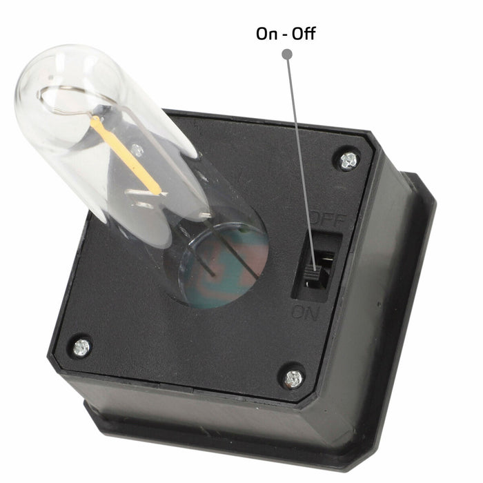 Solar lamp Aktive 6 x 55 x 6 cm (4 Units)