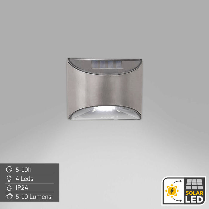 Solar-powered spotlight Aktive 10 x 8 x 5 cm (6 Units)